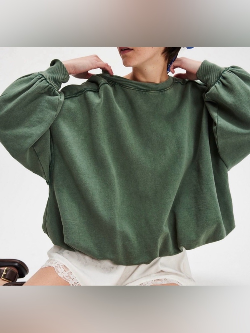 Free People We The Free Bubble Up Pullover. NWOT